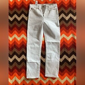 Levi's Crisp White Denim Jeans